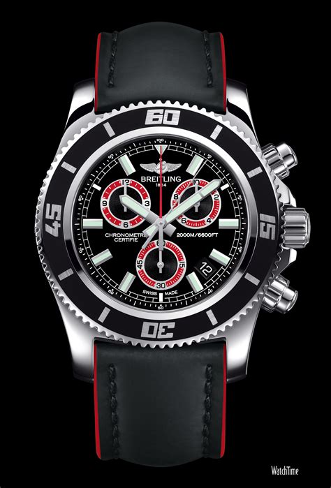 breitling superocean chronograph m2000 blacksteel|breitling superocean chronometer price.